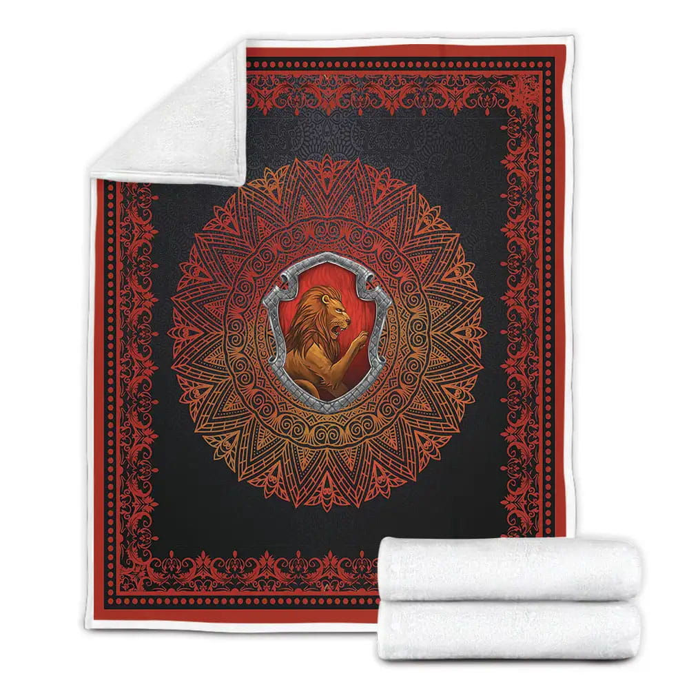 Hogwart House Gryffindor Harry Potter 3d Fleece Blanket Gift For Wife Husband