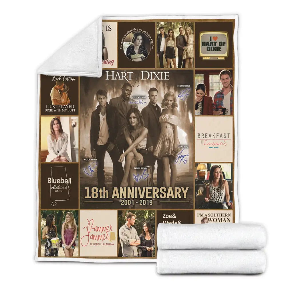 Hart Of Dixie Fleece Blanket 