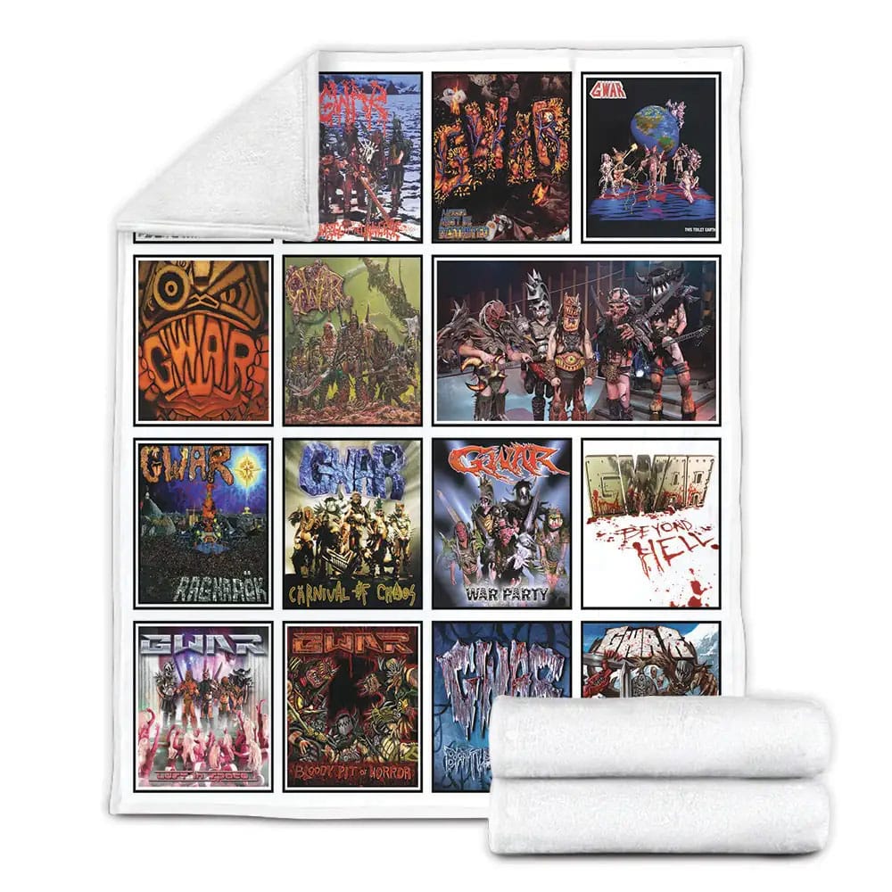 Gwar Fleece Blanket Gift For Besties