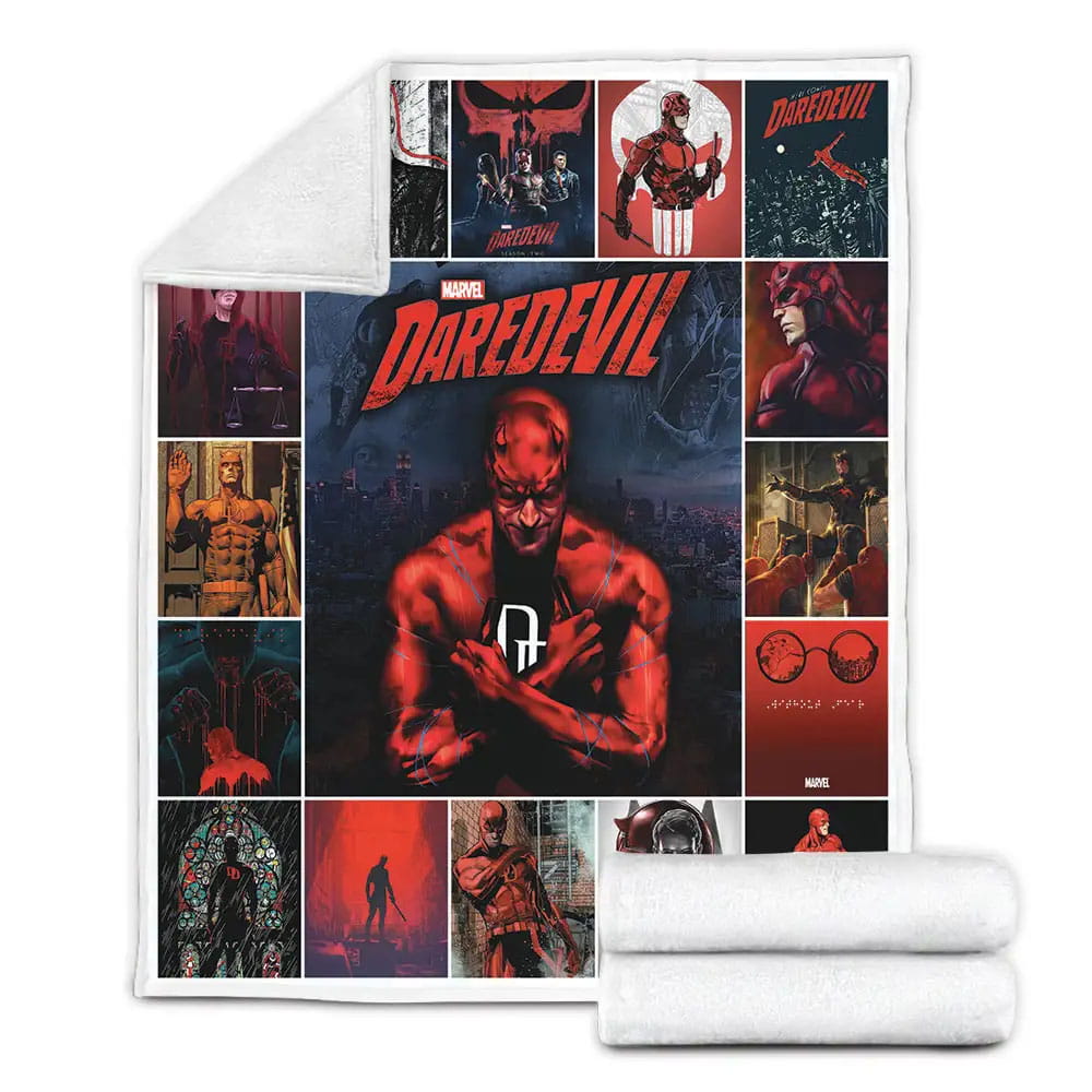 Daredevil Fleece Blanket Gift For Birthday Halloween Christmas