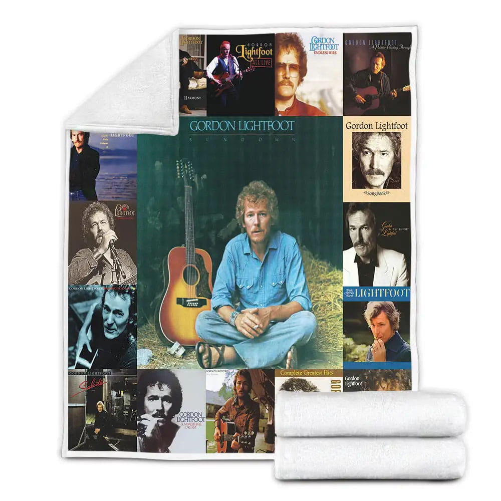 Gordon Lightfoot Albums Fleece Blanket Gift For Besties