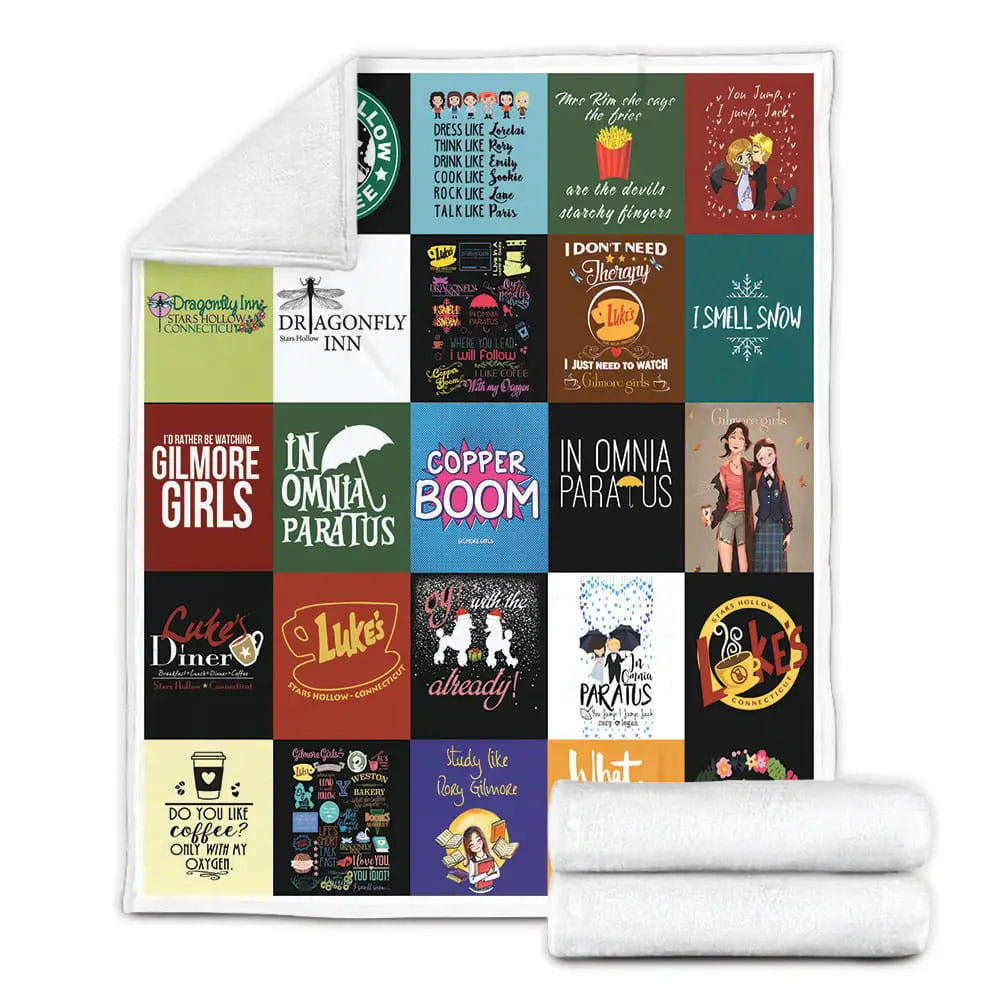 Gilmore Girls Fleece Blanket 