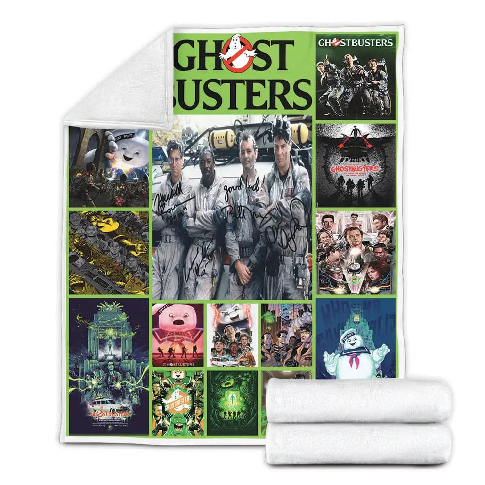 Ghostbusters Fleece Blanket Gift For Besties