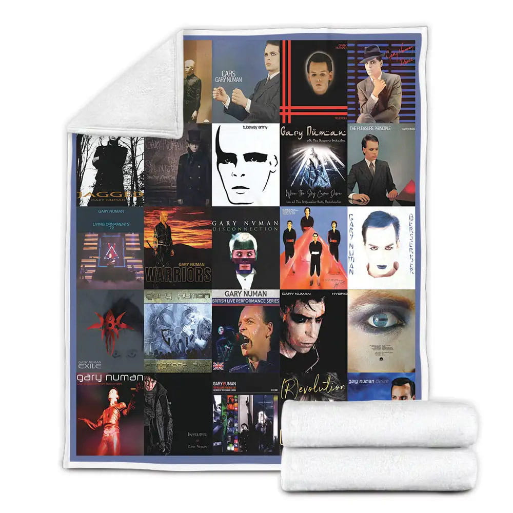 Gary Numan Fleece Blanket Gift For Besties