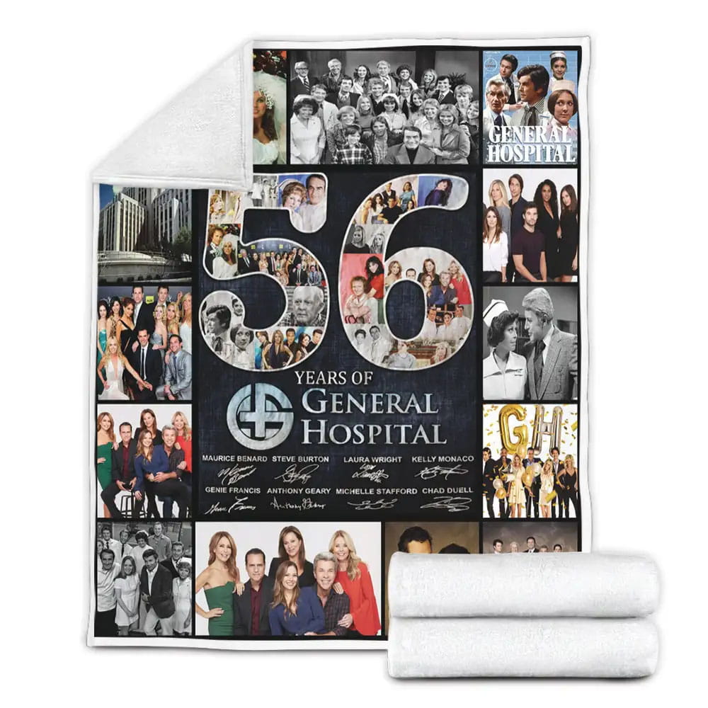 General Hospital Fleece Blanket Gift For Wife Husband