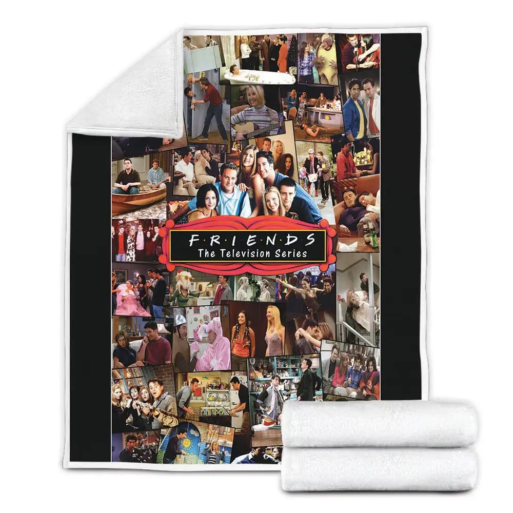 Friends Tv Series Best Images Fleece Blanket Gift For Besties