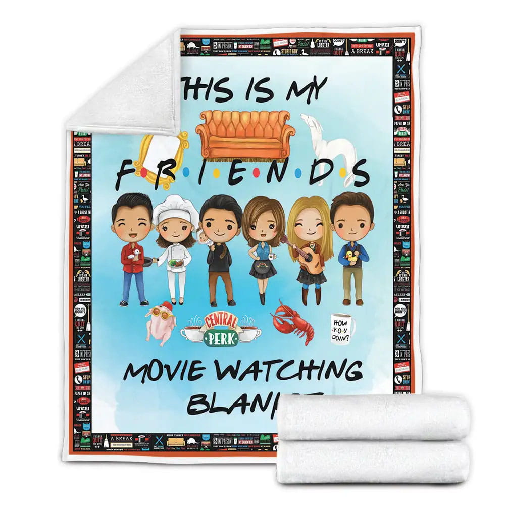 Friends Tv Show Fleece Blanket 