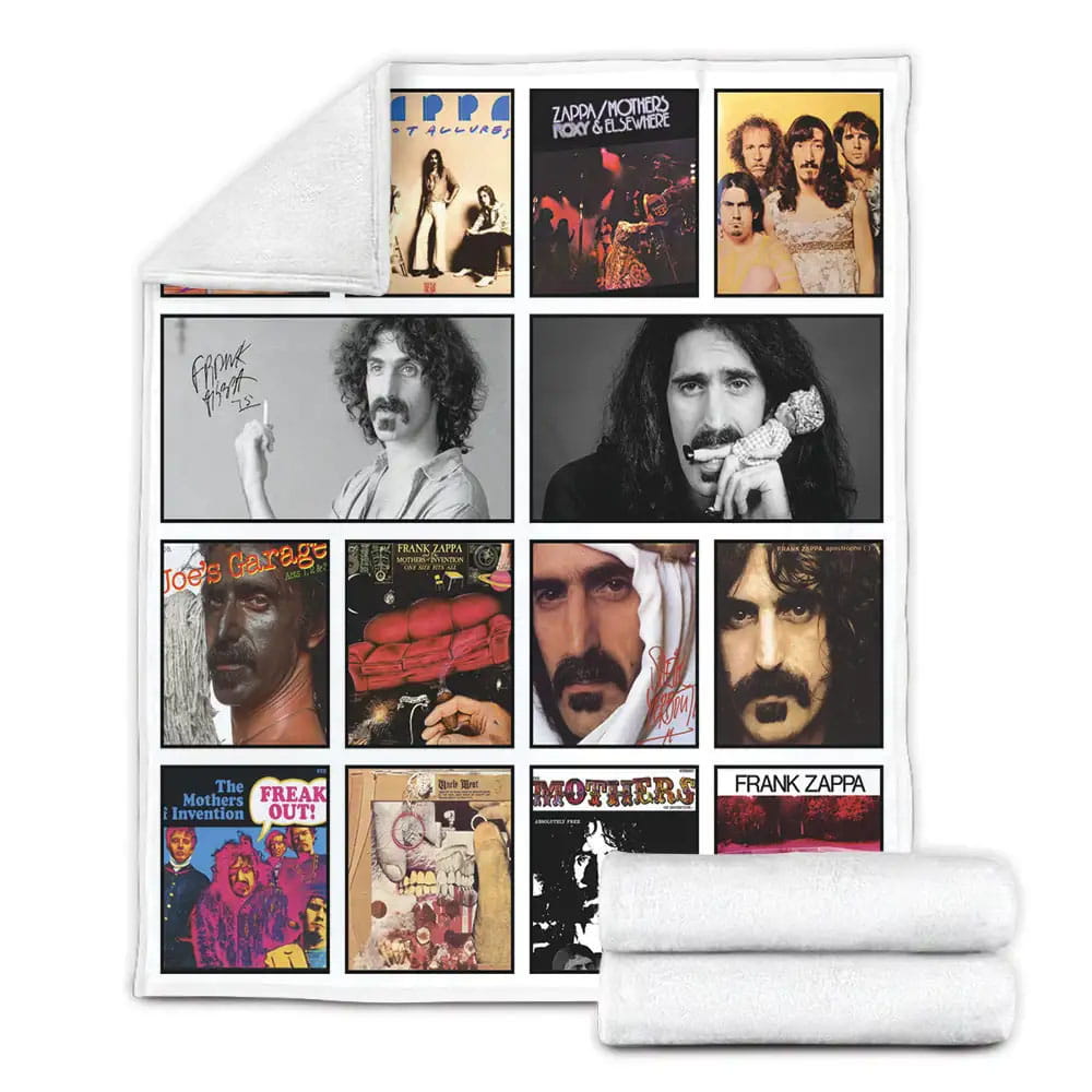 Frank Zappa Fleece Blanket Gift For Mothers Day Fathers Day