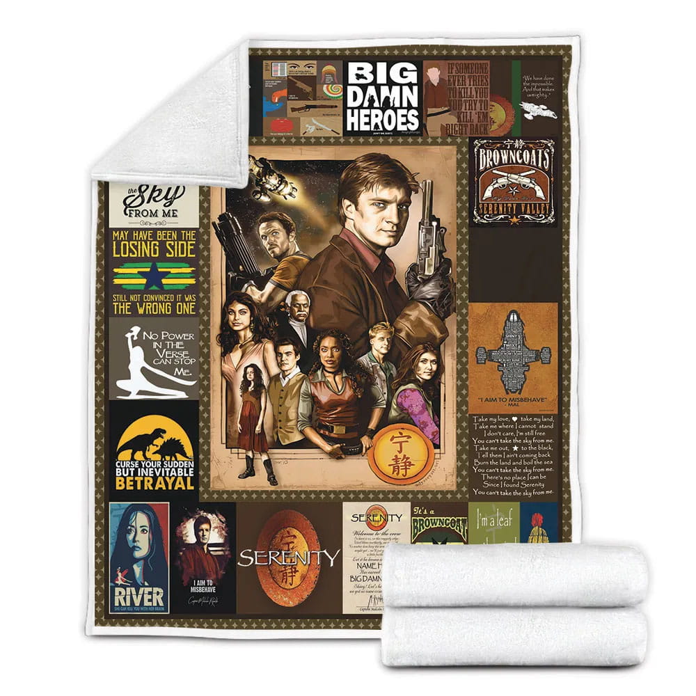 Firefly Tribute Fleece Blanket 