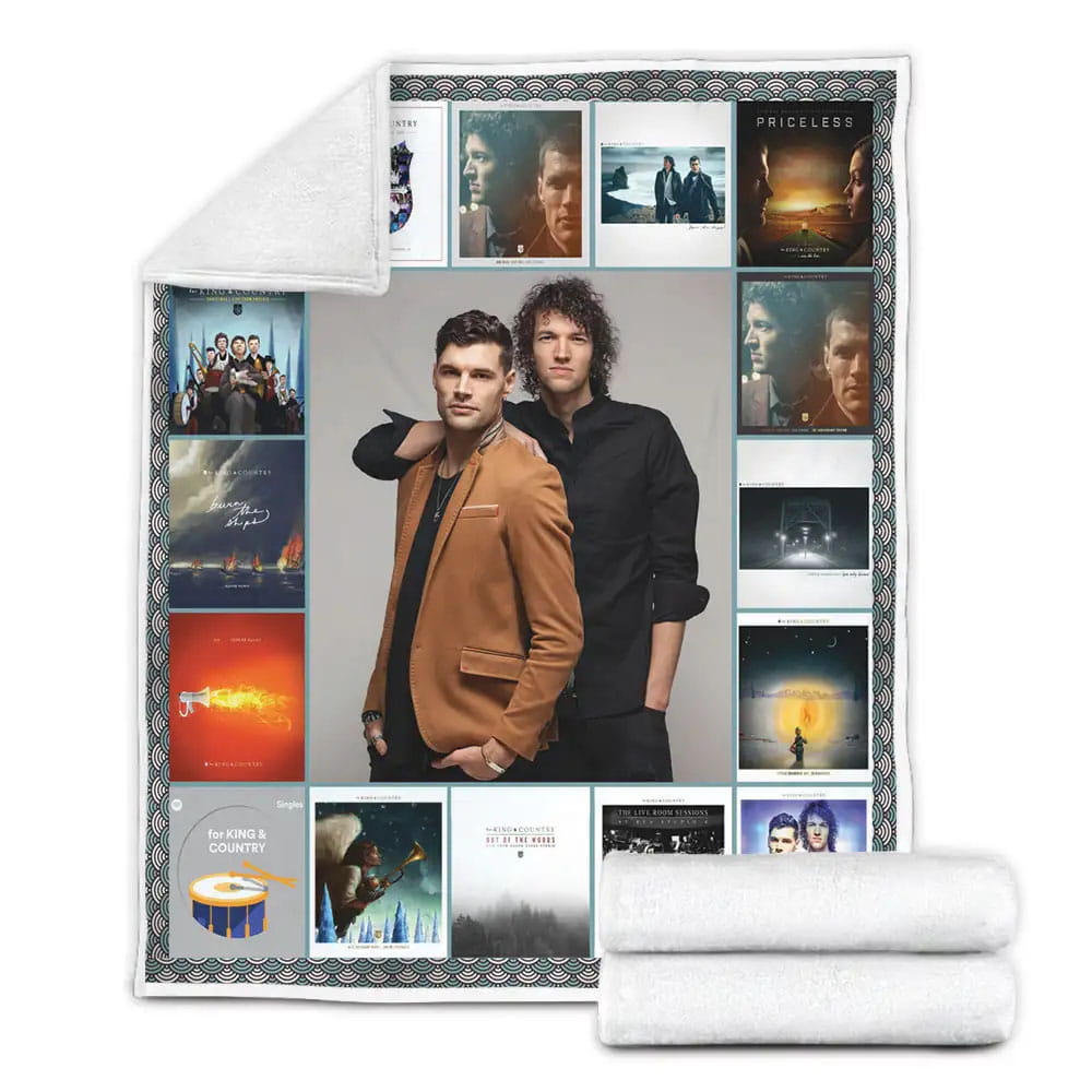 For King Country Fleece Blanket Gift For Besties
