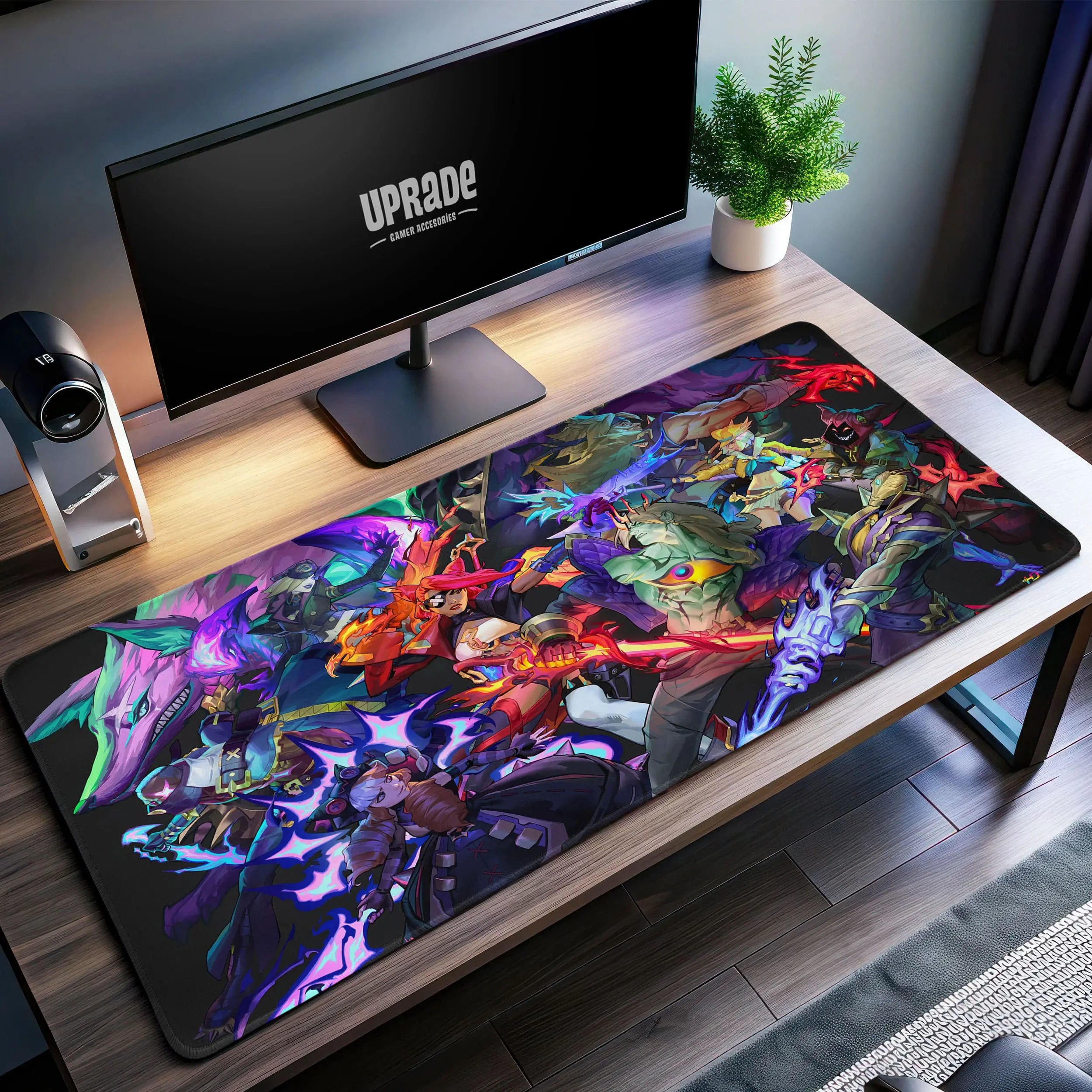 Allleftout League Of Legends Champions Desk Mat, Lol Gaming Mouse Pad