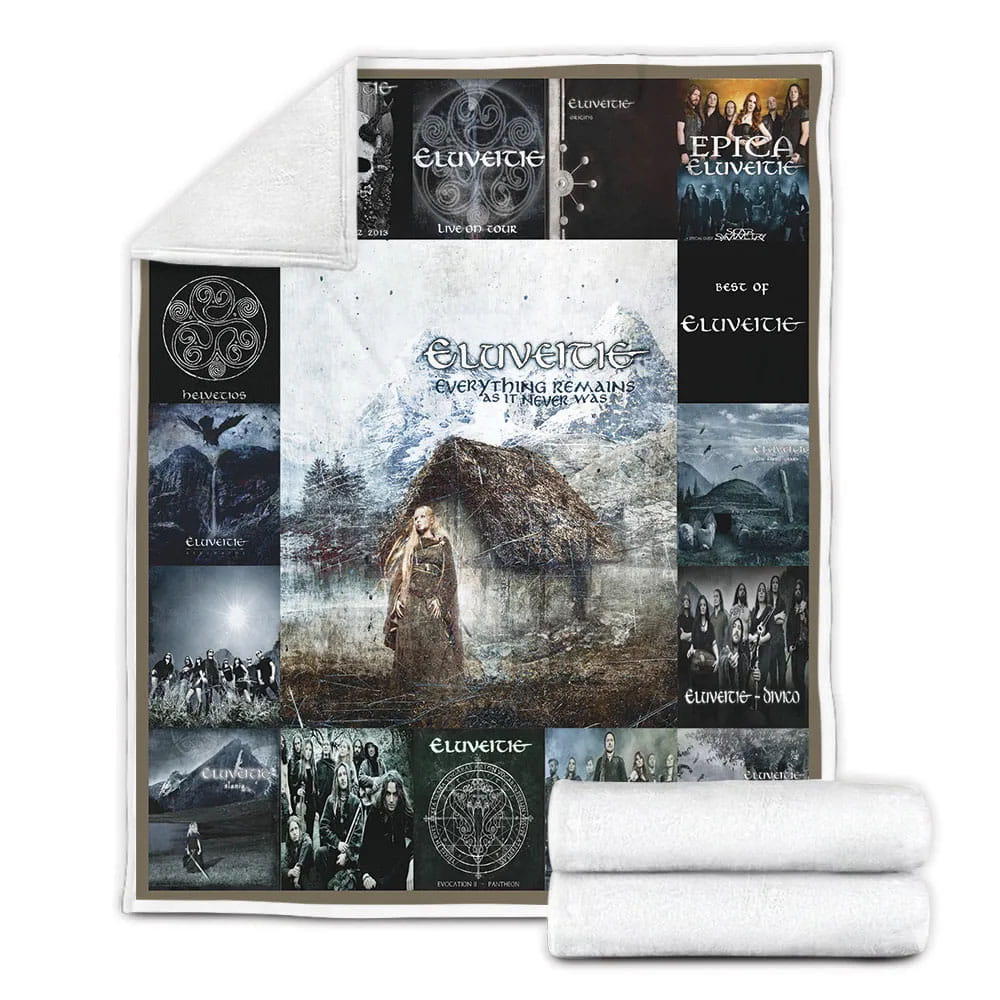 Eluveitie Albums Fleece Blanket Gift For Besties