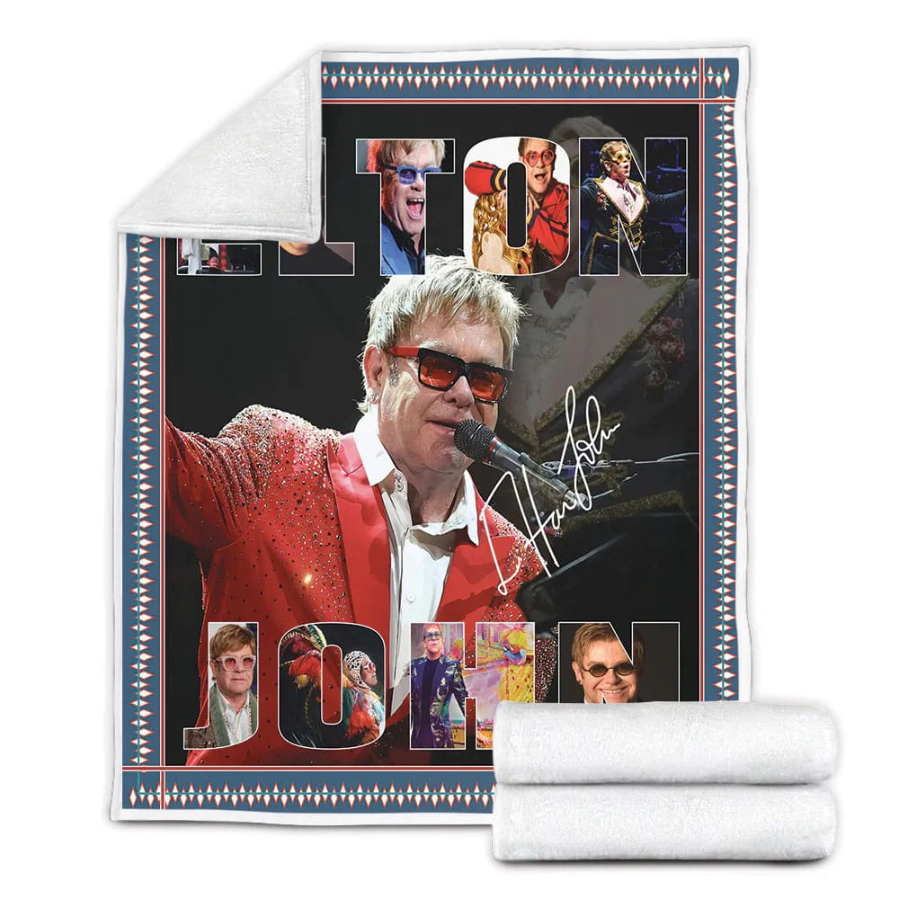 Elton John Fleece Blanket 