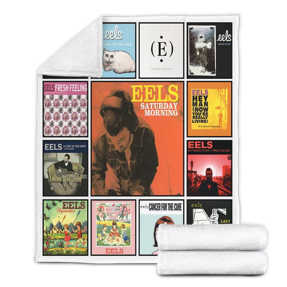 Eels Albums Fleece Blanket Gift For Birthday Halloween Christmas