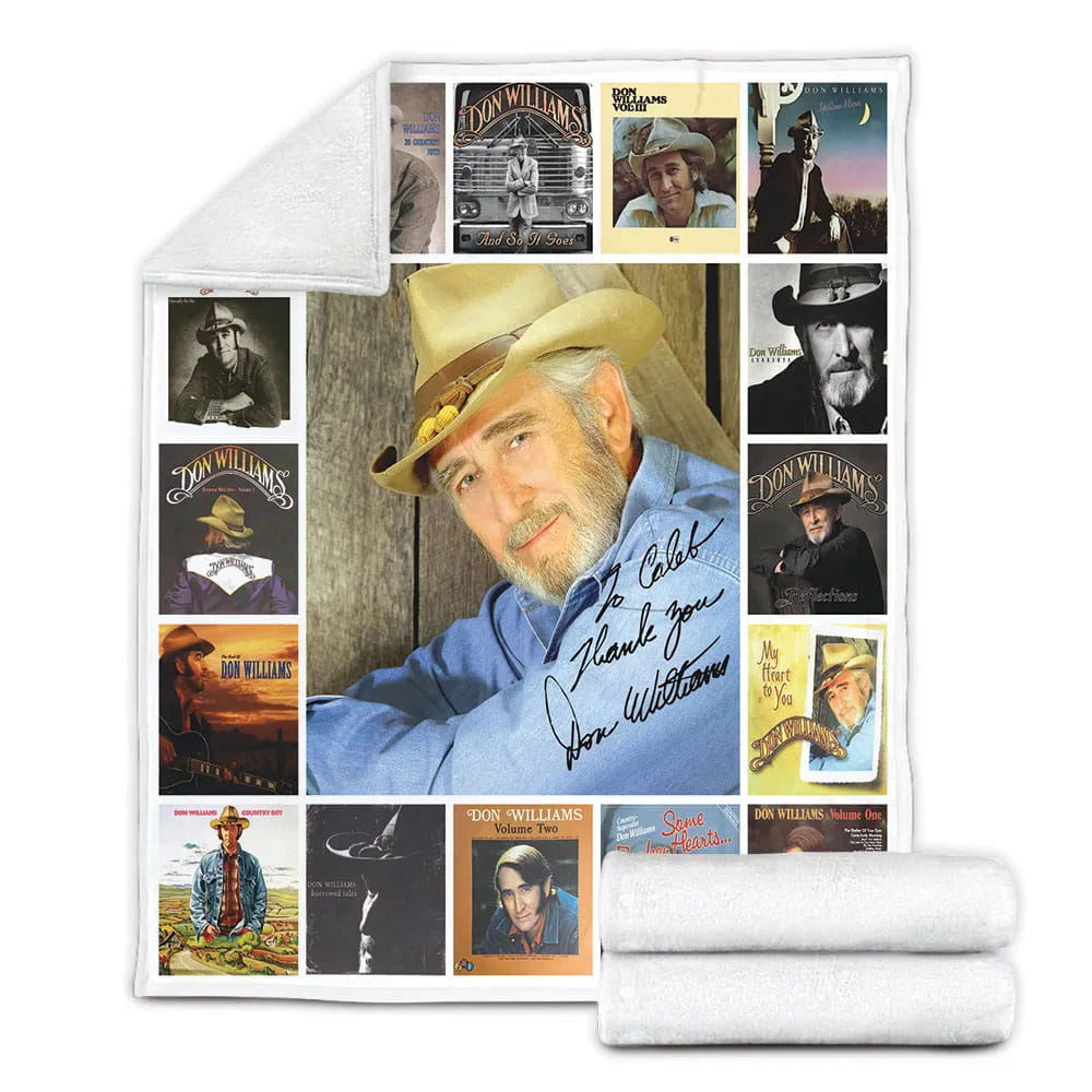 Don Will Fleece Blanket Gift For