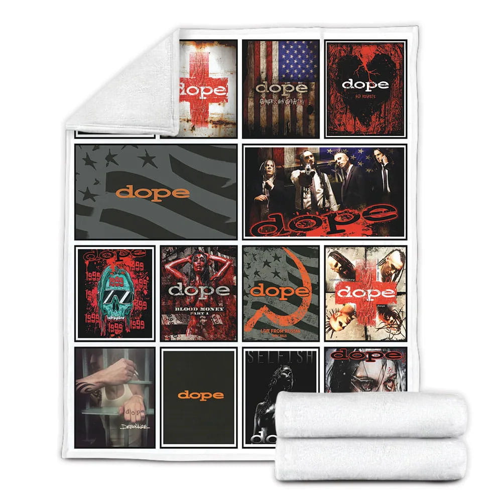 Dope Album Co Fleece Blanket Gift For