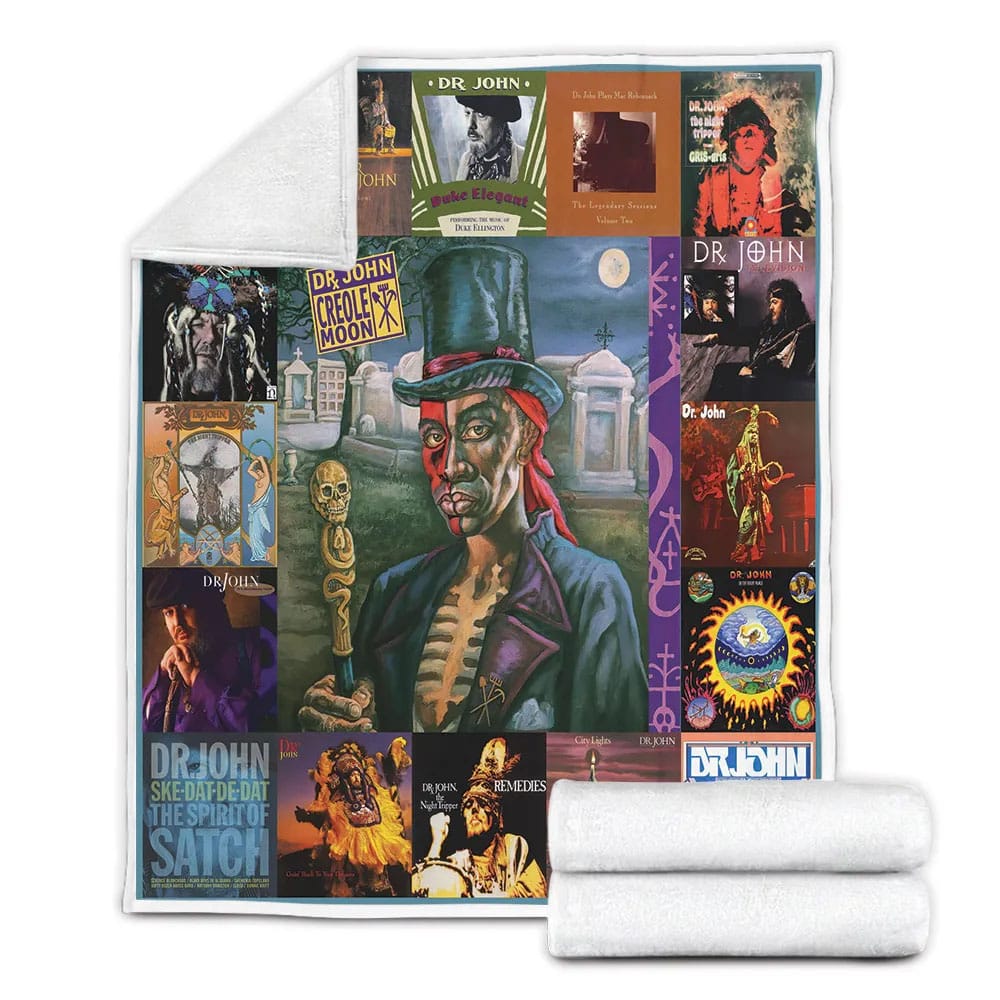 Dr John Al Fleece Blanket Gift For Wifeband