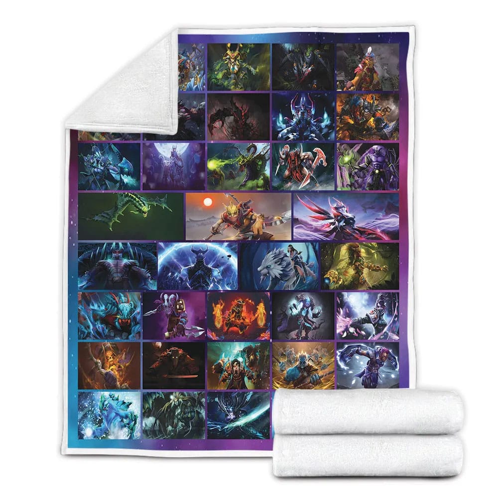Dota2- Agilite Fleece Blanket Gift For