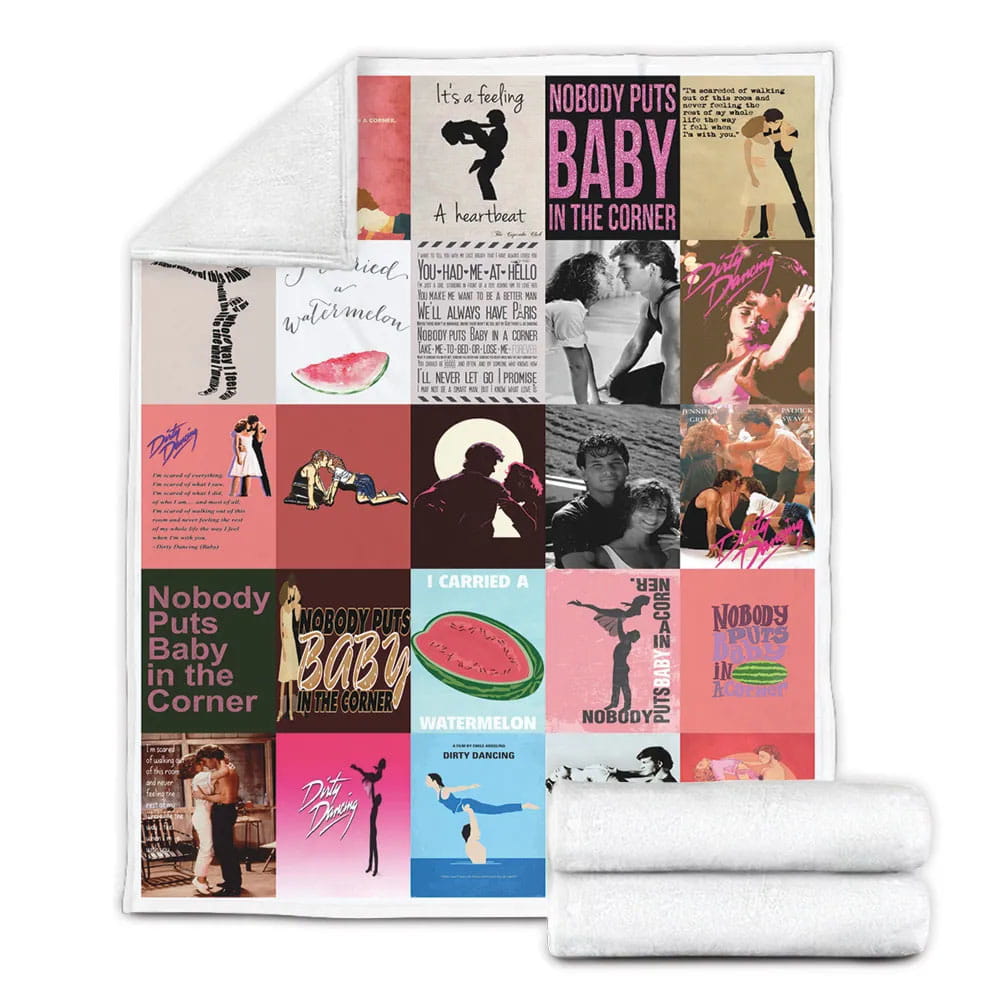 Dirty Dancing Fleece Blanket Gift For