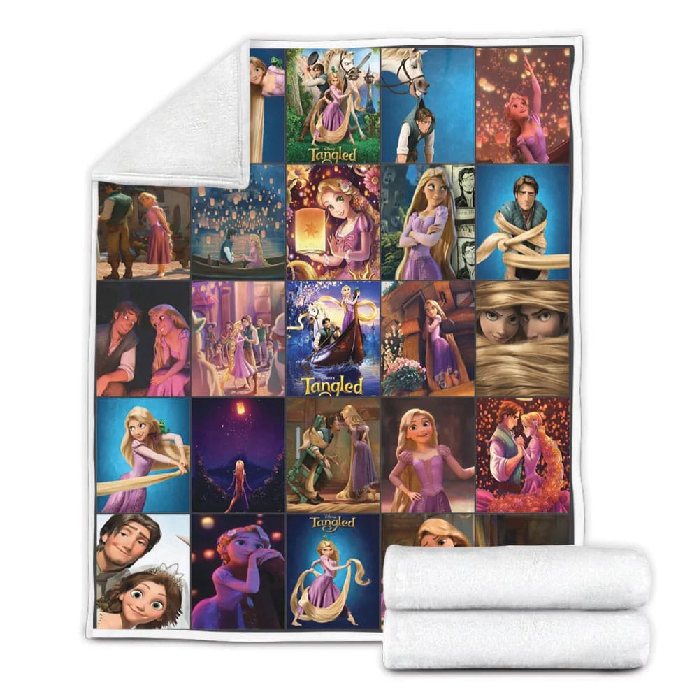 Disney Tangled Fleece Blankherpa Blanket