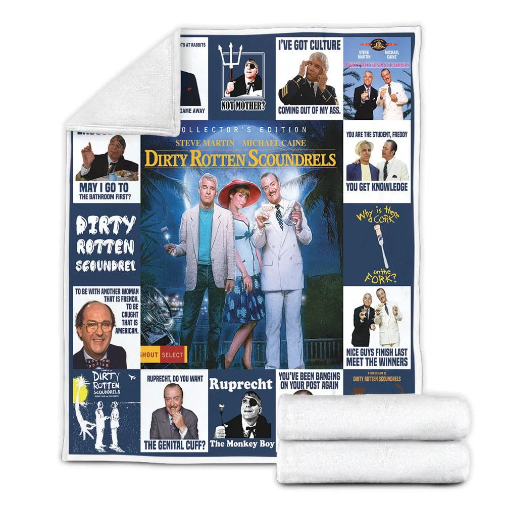 Dirty Rottcound Fleece Blankherpa Blanket