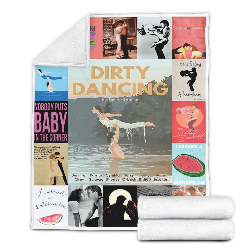 Dirty Dancing Fleece Blanket Gift For