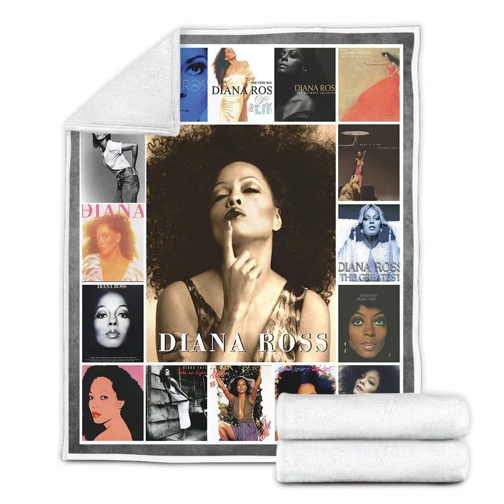 Dianas Al Coverter Fleece Blanket Gift For