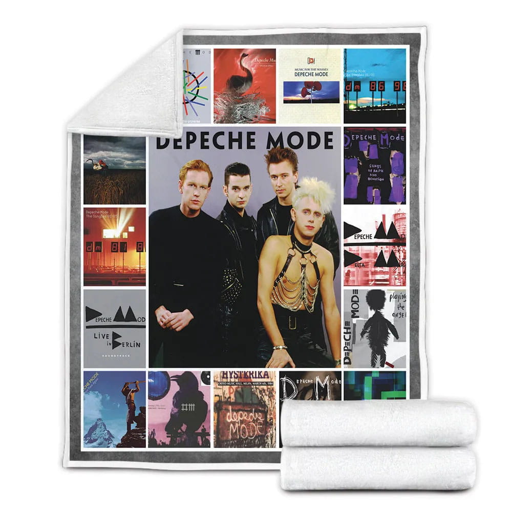 Depeche Mode Al Coverter Fleece Blanket Gift For Wifeband