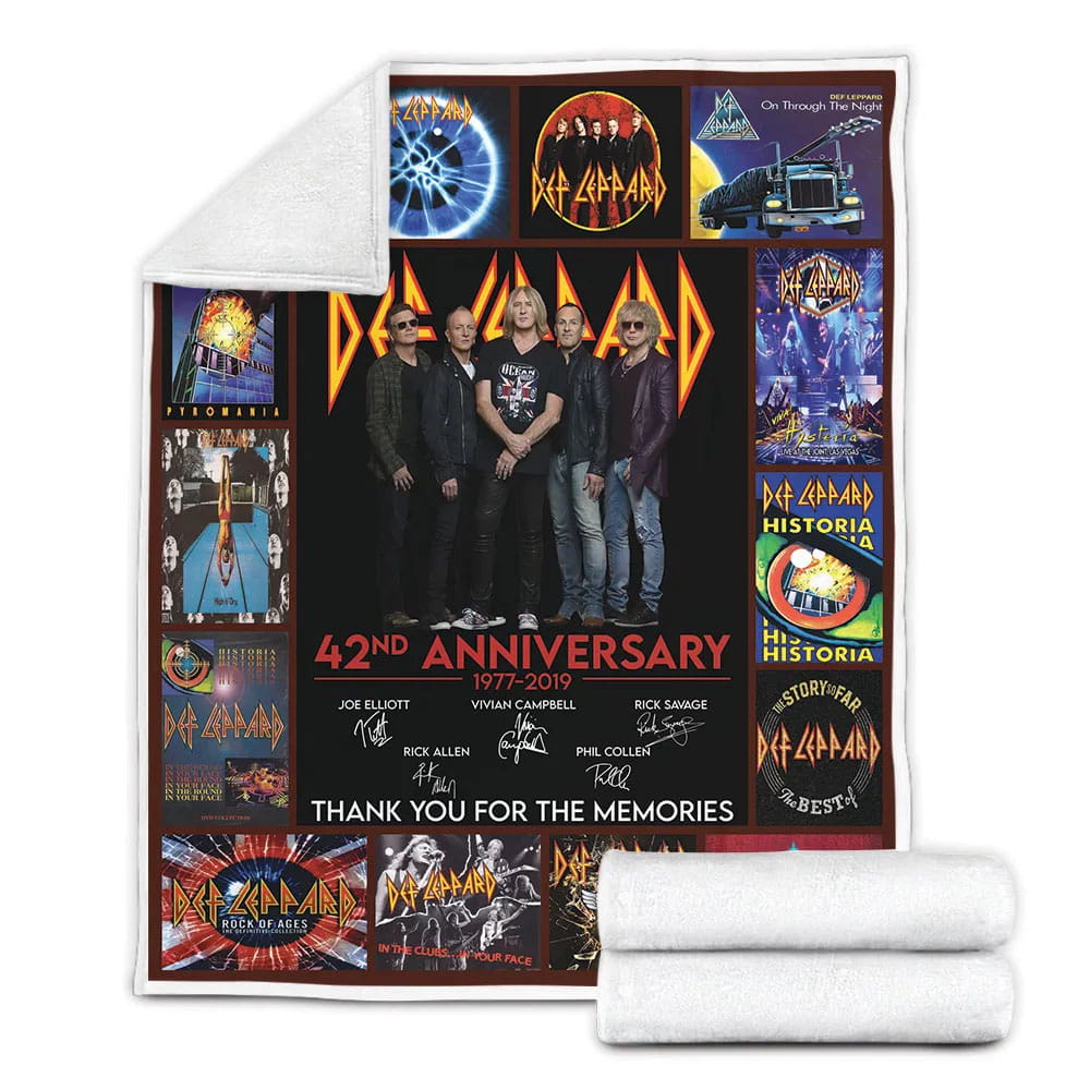 Def Leppard Fleece Blankherpa Blanket