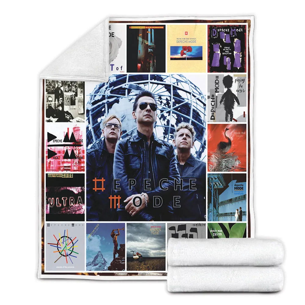 Depeche Mode Al Coverter Fleece Blankherpa Blanket
