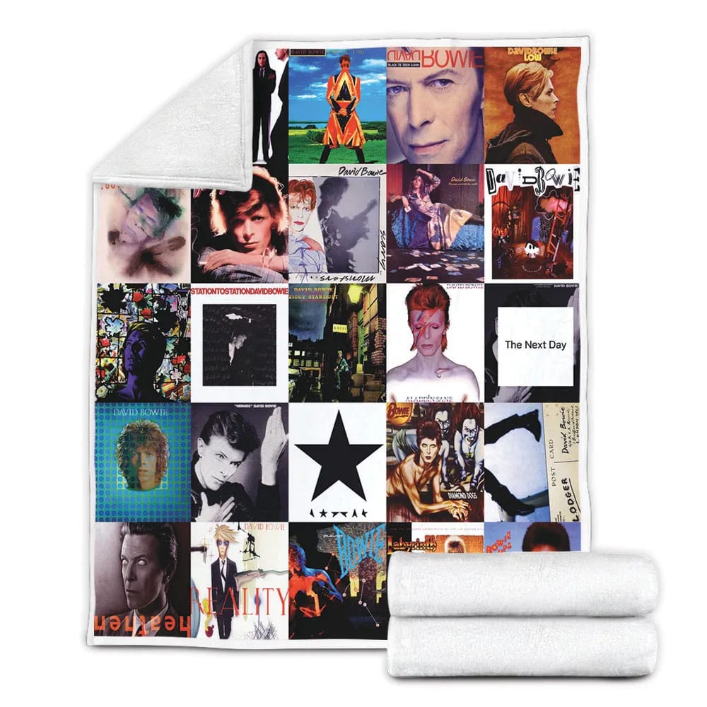 David Bowie Al Fleece Blankherpa Blanket