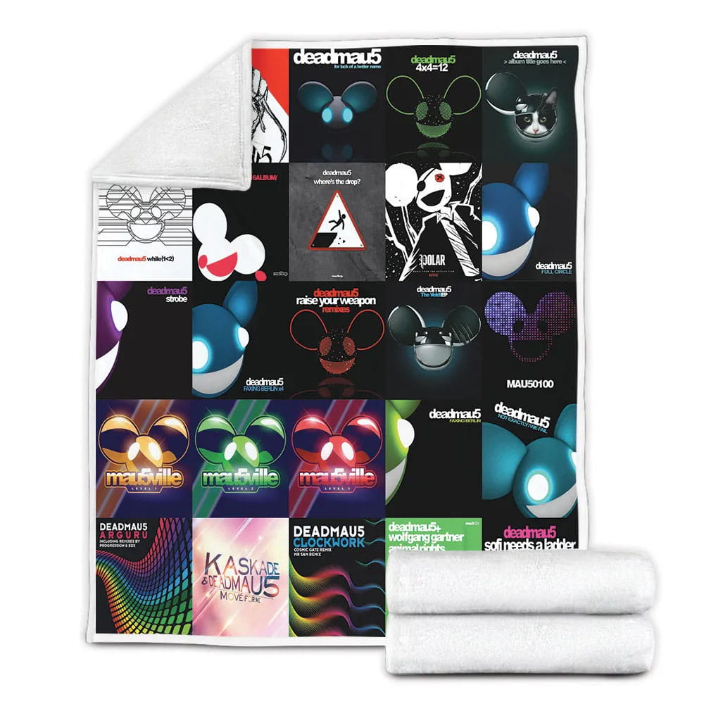 Deadmau5 Album Co Fleece Blanket Gift For Wifeband