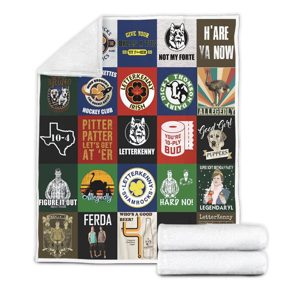 Letterkenny Fleece Blanket Gift For