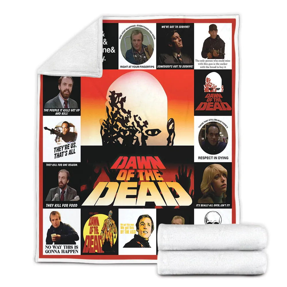 Dawn Of The Dead Fleece Blankherpa Blanket