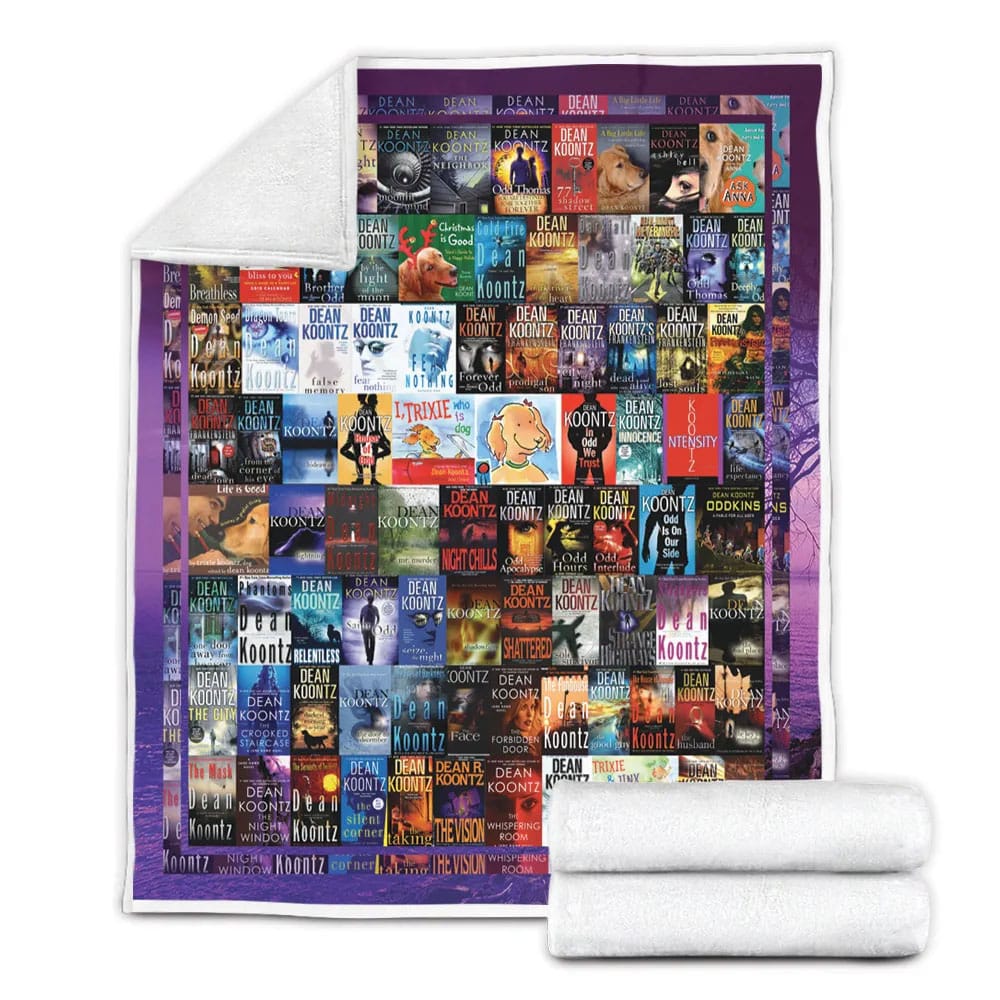 Dean Koontz B Lover Fleece Blankherpa Blanket