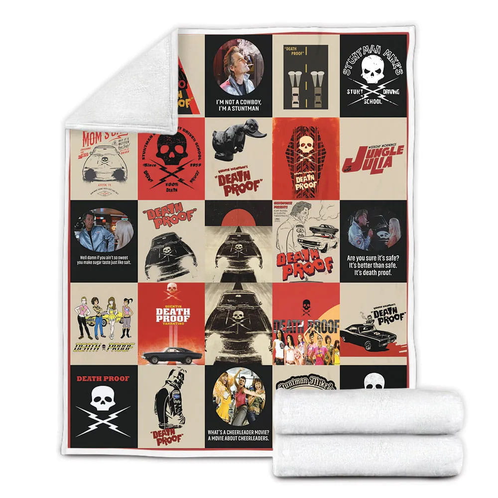 Death Proof Fleece Blankherpa Blanket