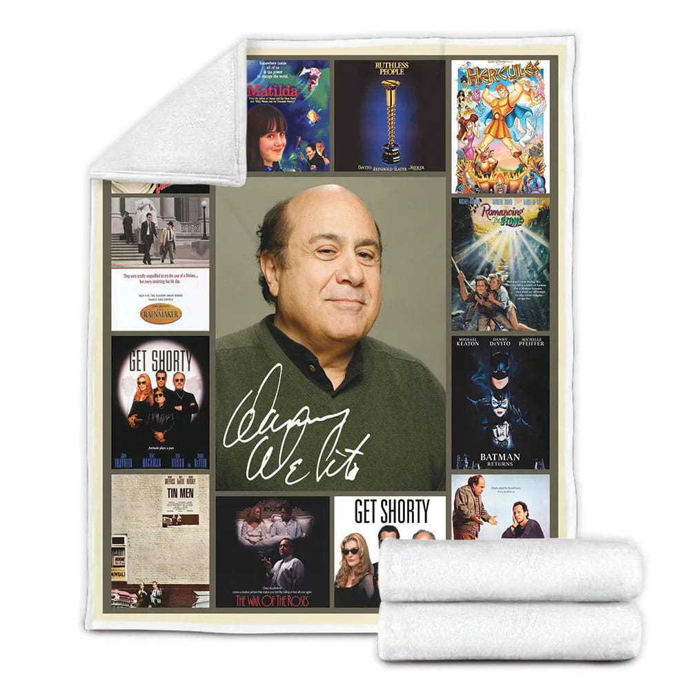 Danny Devito Fleece Blanket Gift For