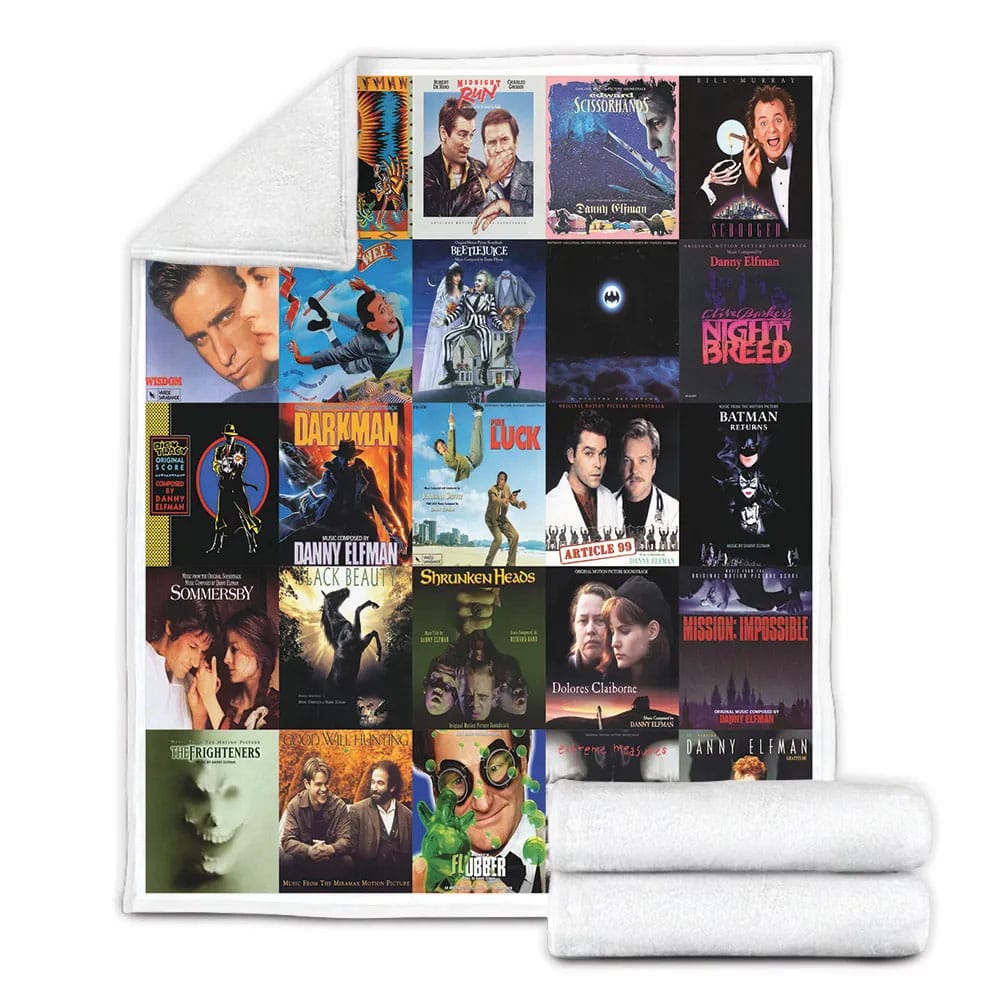 Danny Elfman Album Co Fleece Blanket Gift For Mot Day Fat Day
