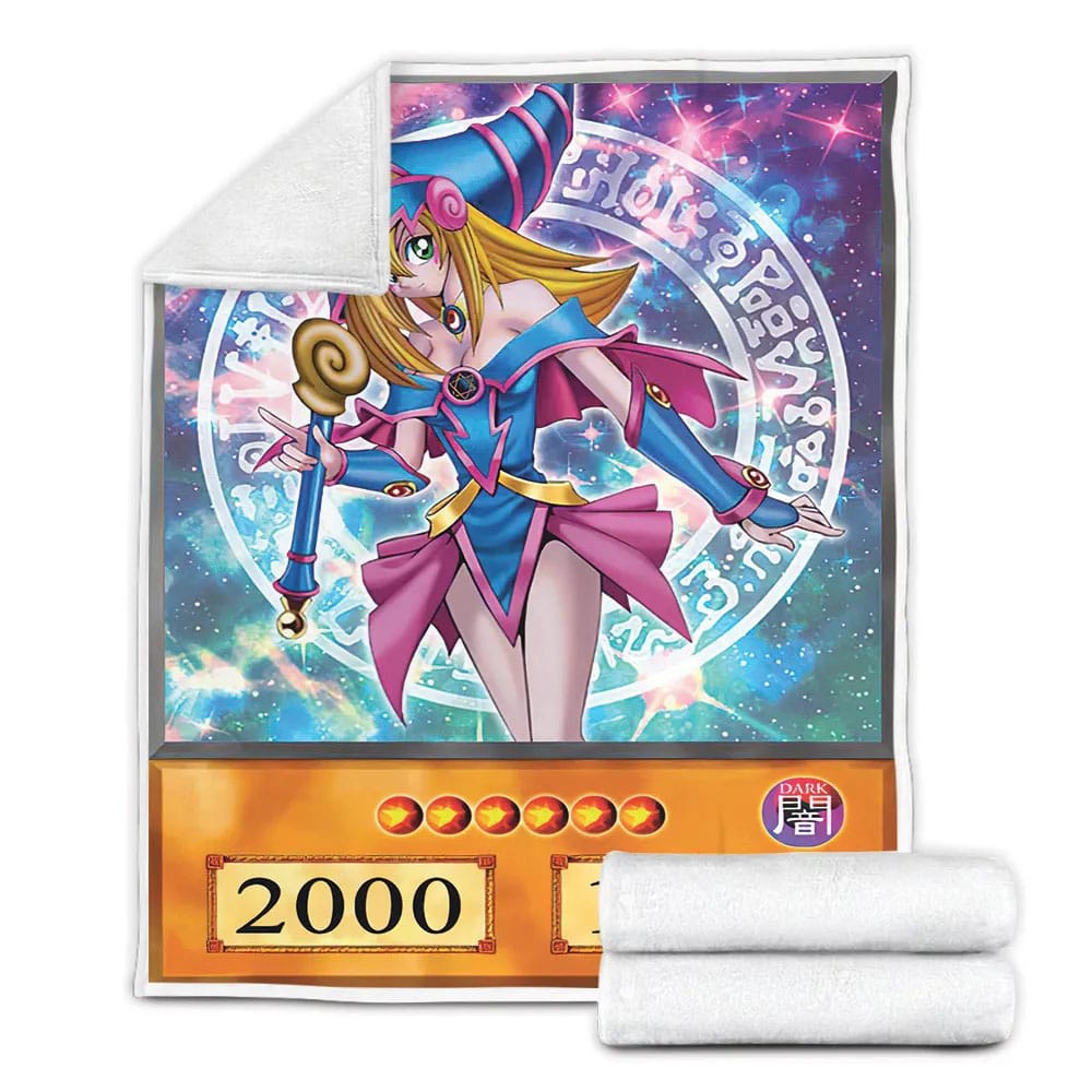 Dark Magician Girl Fleece Blanket Gift For