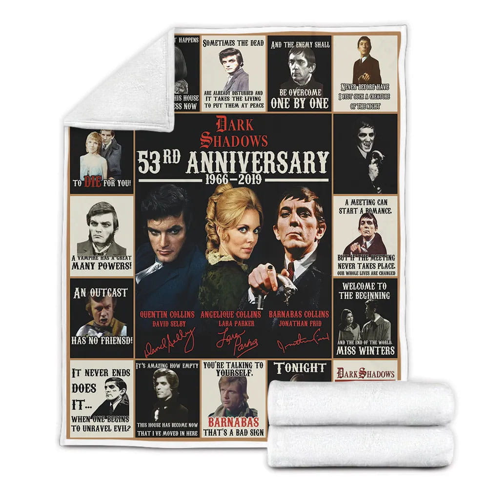 Daha 1966 53rd Anniary Fleece Blanket Gift For Wifeband