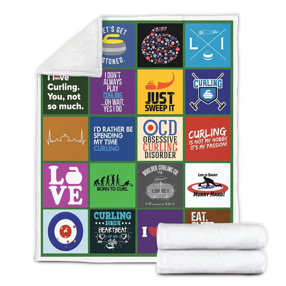 Curling Fleece Blanket Gift For Mot Day Fat Day