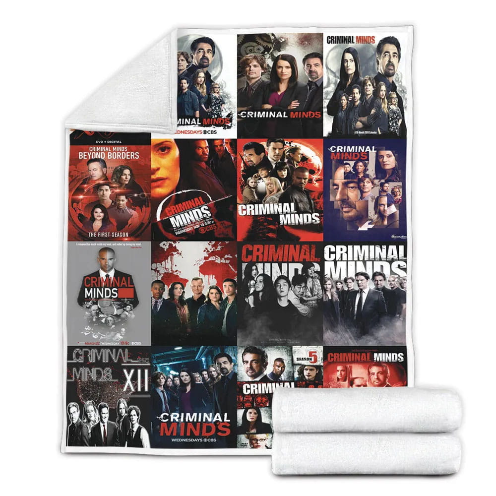 Criminal M Fleece Blankherpa Blanket