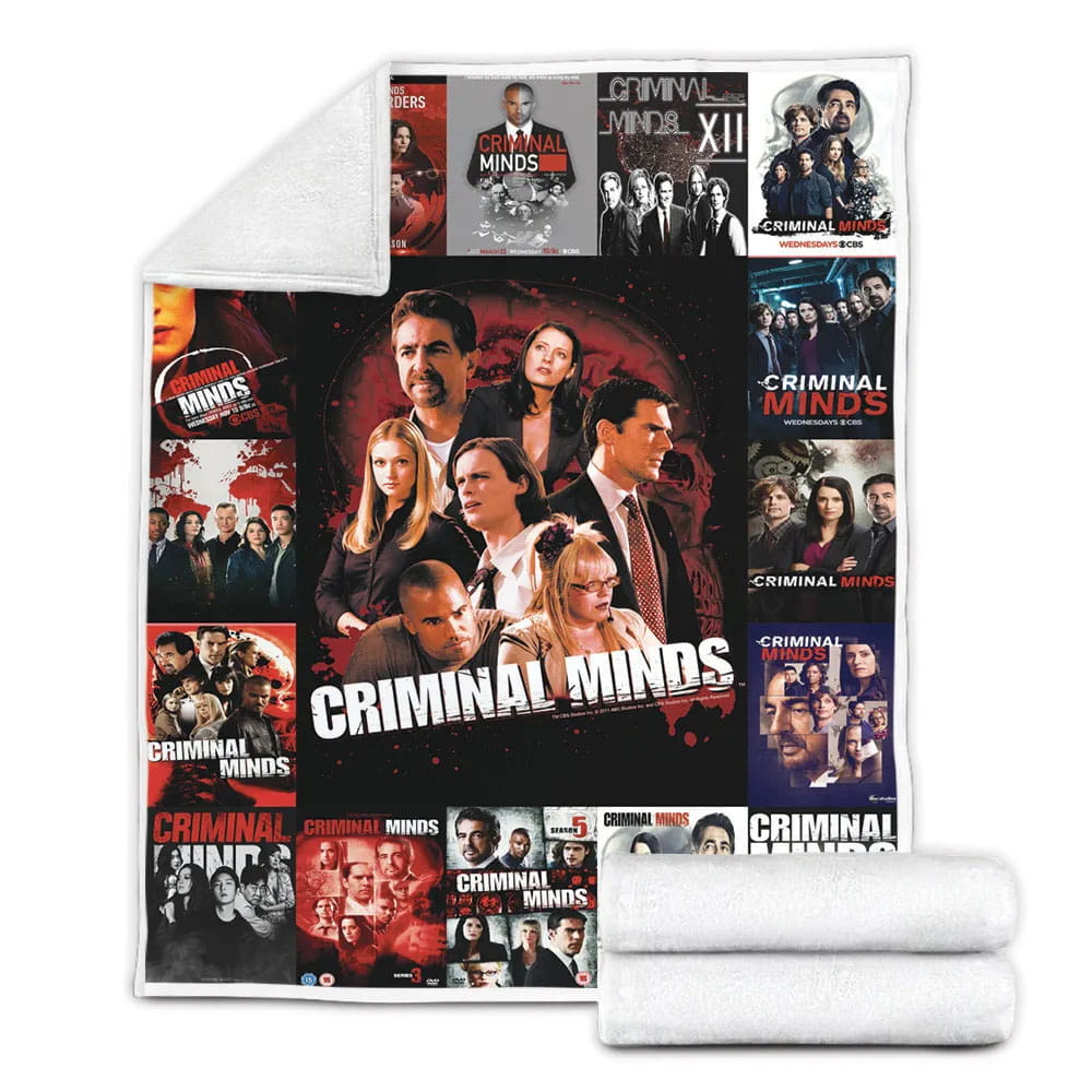 Criminal M Fleece Blanket Gift For Mot Day Fat Day