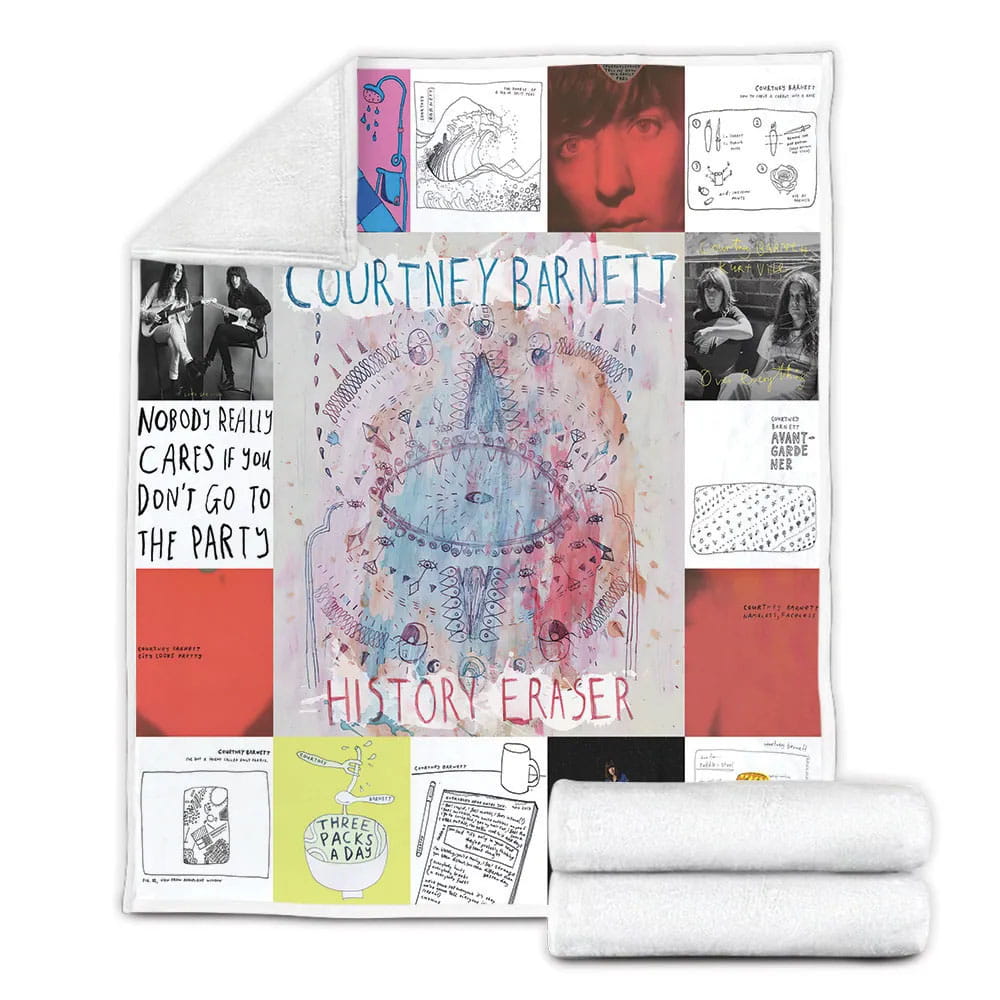 Courtney Barnett Al Fleece Blankherpa Blanket
