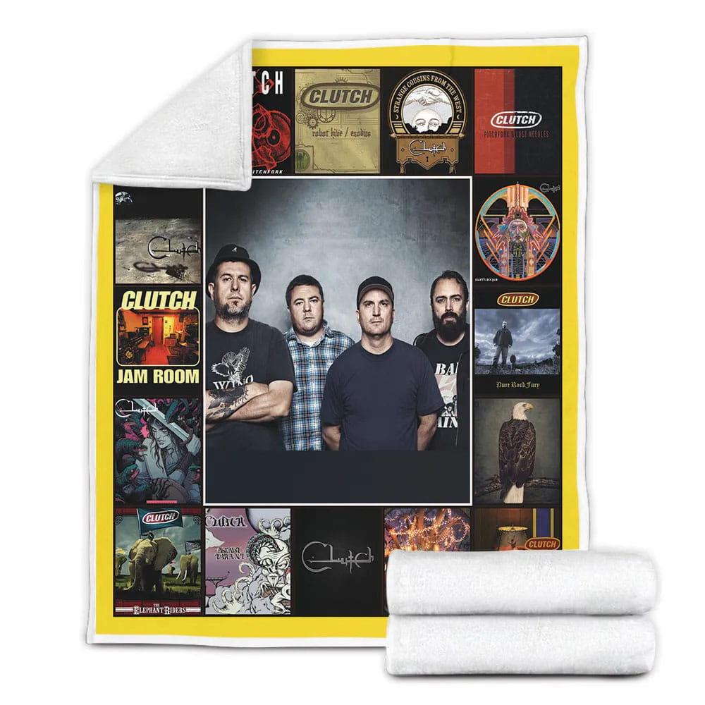 Clutch Band Fleece Blanket Gift For