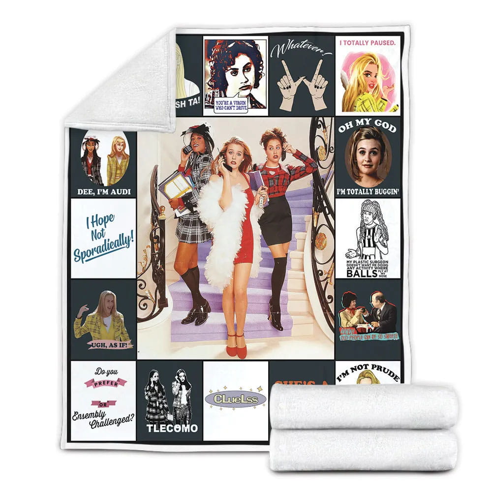 Clus Fleece Blanket Gift For