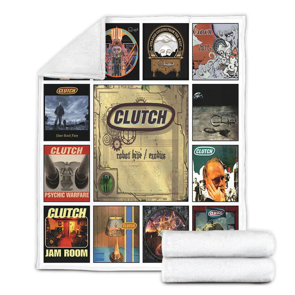 Clutch Fleece Blanket Gift For Wifeband
