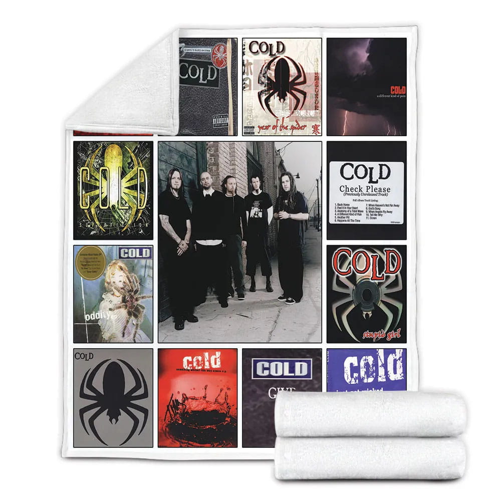 Cold Album Co Fleece Blanket Gift For Mot Day Fat Day