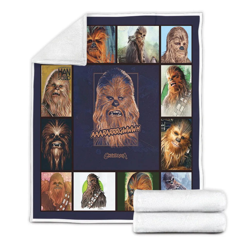 Chewbacca Fleece Blankherpa Blanket