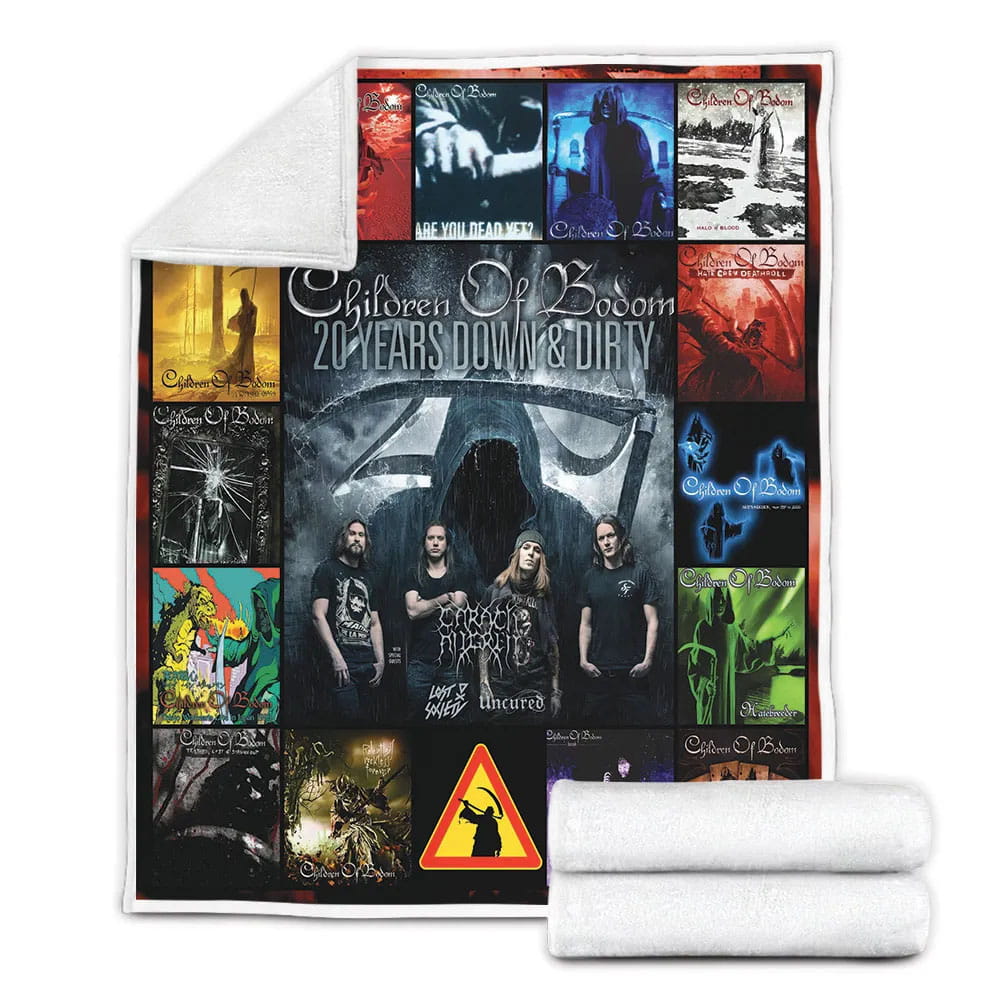 Children Of Bodom Al Cover Fleece Blanket Gift For